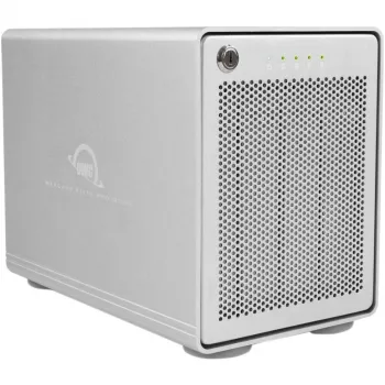 Mercury Elite Pro Quad, Laufwerksgehäuse silber, USB 3.2 Gen 2, RAID Ready