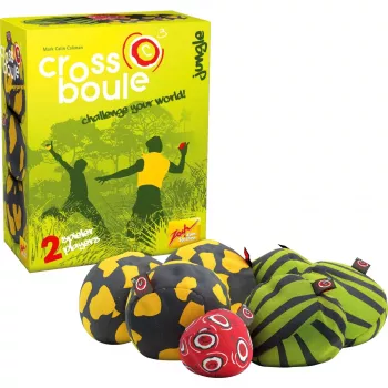 Crossboule komplekts Jungle, prasmju spēle