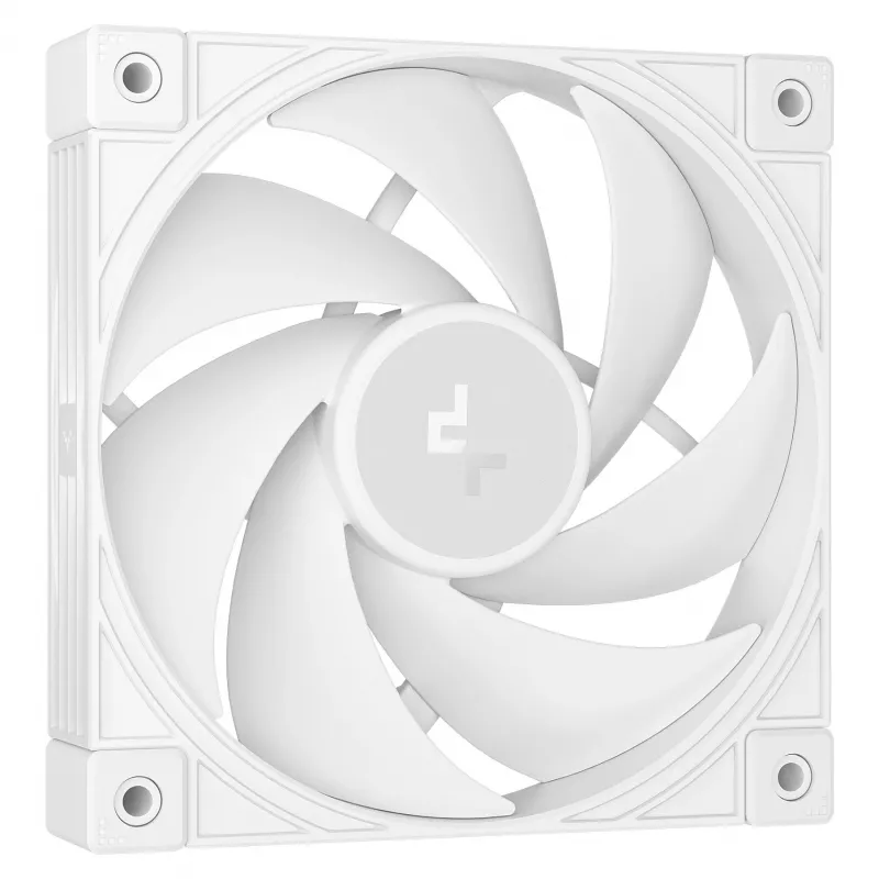 Procesora gaisa dzesētājs DeepCool AK500 G2 WH, 120 mm ventilators, max gaisa spiediens 3.33 mmH2O, 117×129×159 mm, balts