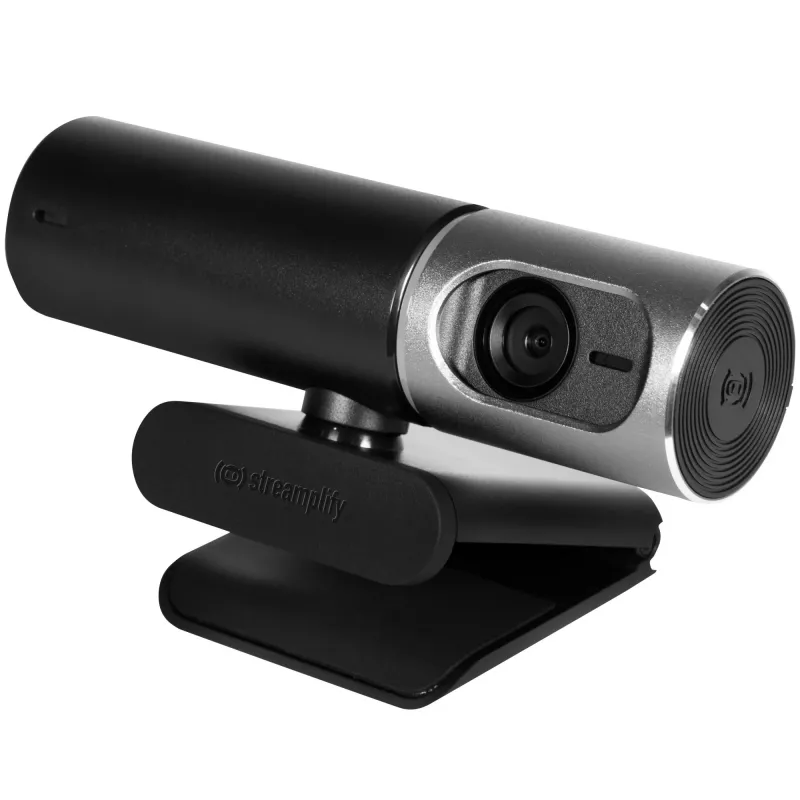 Tīmekļa kamera Streamplify CAM PRO 4K — 4K USB tīmekļa kamera, melna