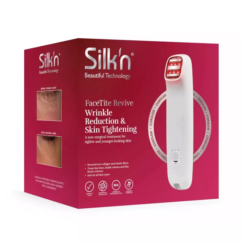 silk'n FaceTite FTC1PE1001 – sejas ādas savilkšanas un konturēšanas ierīce