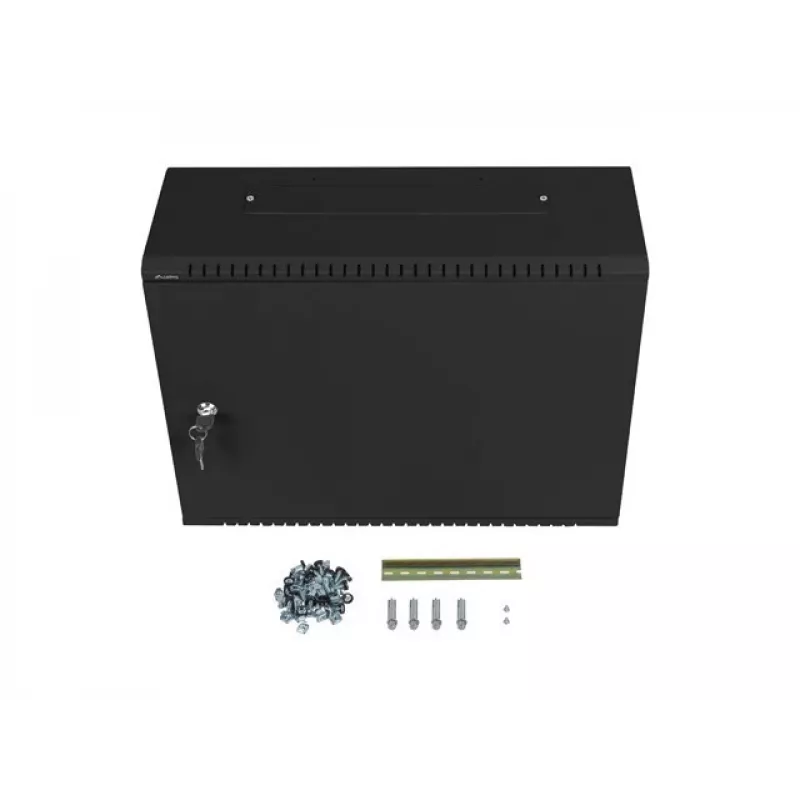Sienas skapis Lanberg WAF1-5203-04-00B 4U Melns