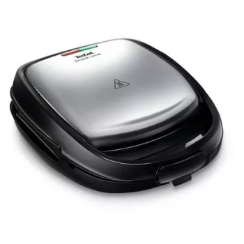 Tefal SW341D12 sviestmaižu tosteris 700 W Melns, Nerūsējošais tērauds