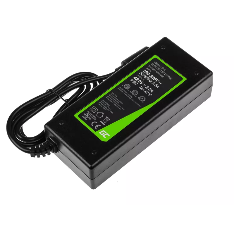 Iekštelpu barošanas adapteris Green Cell SAD01 100-240V Melns