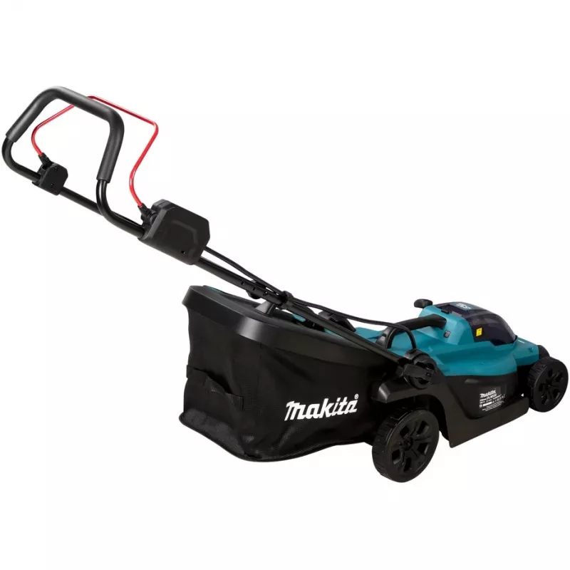Makita DLM330Z zāles pļāvējs Stumjamais zāles pļāvējs Akumulators Melns, Tirkīzzils