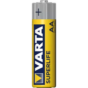 Varta SUPERLIFE AA Cinka-oglekļa Baterija 1.5V 50.5mm 16.7g