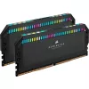 Corsair Dominator Platinum DDR5-7200 32 GB (2x 16 GB) Dual-Kit, melna, CMT32GX5M2X7200C34