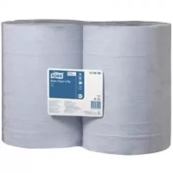 Papīra dvieļi Tork 128408 1000 loksnes zils