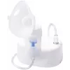 Kompresoru inhalators Omron NE-C810 (NE-810) portatīvs, 0,35 ml/min izsmidzināšana, 53 dB, 100 cm gaisa šļūtene, komplektā maskas un iemutnis