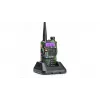 Pārnēsājamā divvirzienu radio stacija Baofeng UV-5R 5W HT Camo — Divu joslu FM, 5W, 1800 mAh akumulators