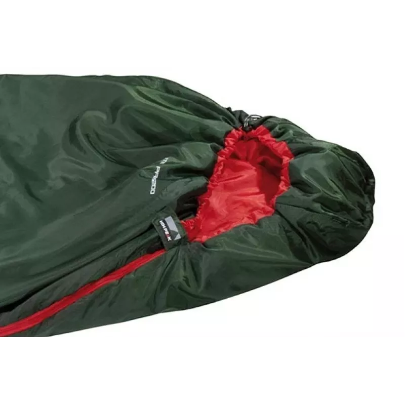 Gulēšanas soma High Peak Lite Pak 1200 Mūmijas tips Poliesters Zaļš, Sarkans 23263