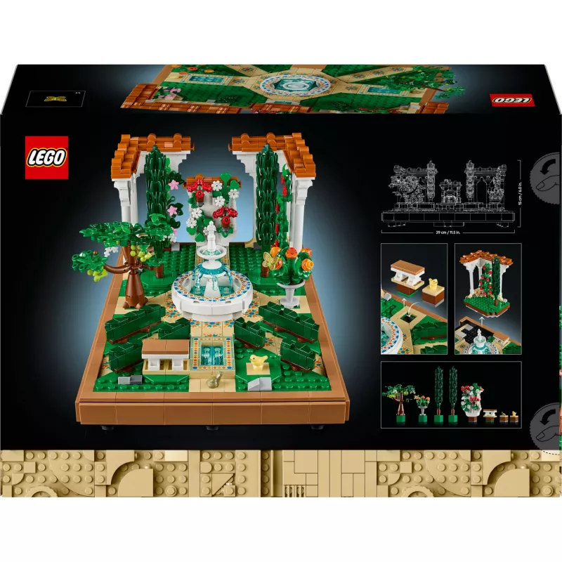 LEGO ICONS 10359 Strūklaku dārzs