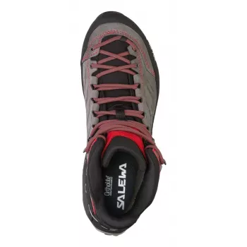 Salewa MTN Trainer Mid GTX Vīriešu Ogles, Pelēks, Sarkans