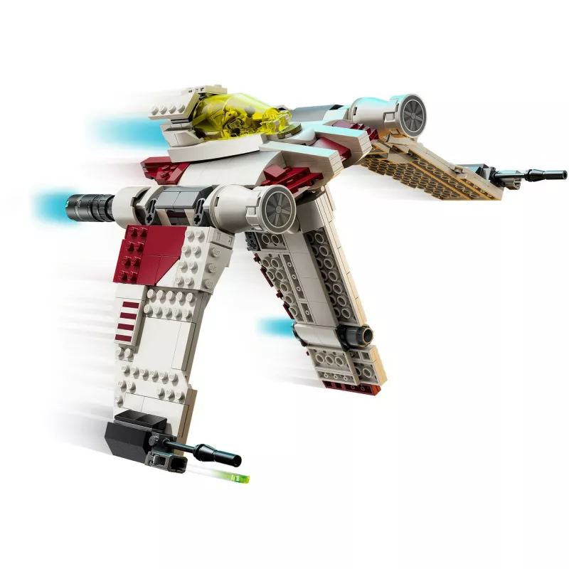 LEGO Star Wars V-19 Torrent Fighter 75432 būvēšanas komplekts — 567 detaļas, 3 minifigūras, spēles un izstādes modelis
