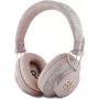 GUESS Wireless Bluetooth Headset 4G Metal Logo Pink, GUBHS72P4FC4MP, Universāls