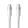 Vention USB 3.2 5A 10Gbps 1m balts USB-C uz C kabelis