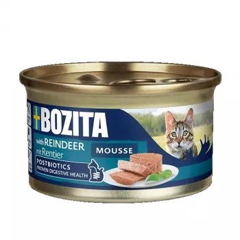 Slapjā barība kaķiem BOZITA Mousse Reindeer 85 g