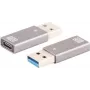 Pārejas savienotājs ShiverPeaks BS14-05033 USB A uz USB C, pelēks