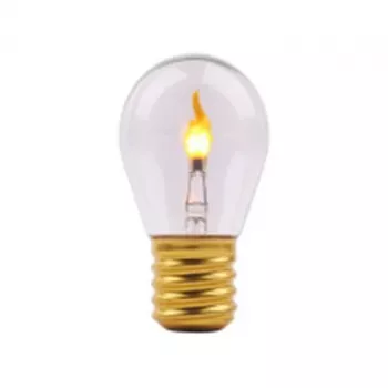 Synergy 21 LED Retrofit E40 Deko Spuldze A68-flame uzlādējama