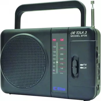 Eltra Tola 3 (9708blk) portatīvais radio FM/LW