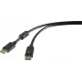 DisplayPort kabelis Renkforce 1409674 — 50 cm, digitālais video, DisplayPort 1.2