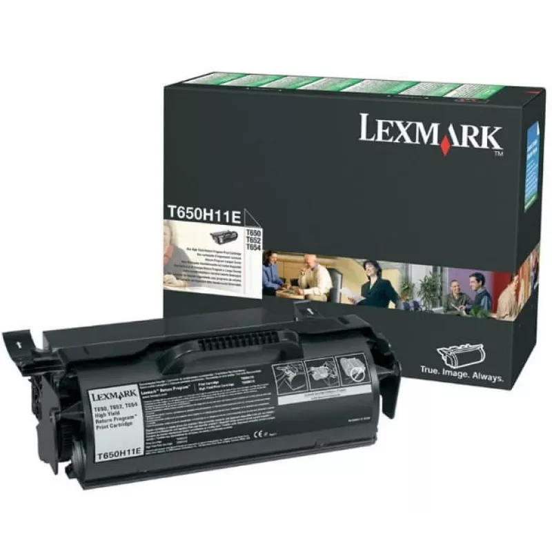 Tonera kasetne Lexmark T650H11E XL Melna 30000 lpp.