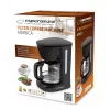 Pilienu kafijas automāts ESPERANZA EKC005 — 1,8 L ūdens tvertne, melns, 950 W