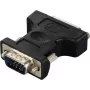 Renkforce RF-6667626 DVI-VGA adapteris [1x DVI ligzda 24+5 - 1x VGA spraudnis] Melns