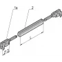 SCHROFF Vadītājsliede Tipa Piederums, PC, 280 mm (24568-381)