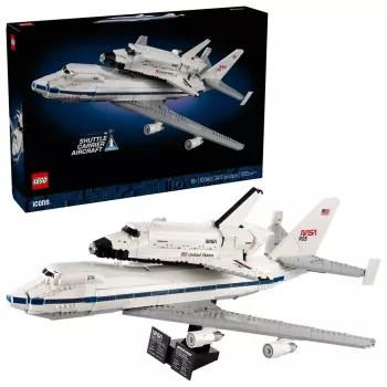 LEGO Icons Shuttle Aircraft 10360 būvēšanas komplekts — 2417 detaļas, 270 × 535 × 630 mm demonstrācijas modelis