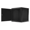 Sienas stiprinājuma skapis Lanberg WF01-6612-00B 12U Melns
