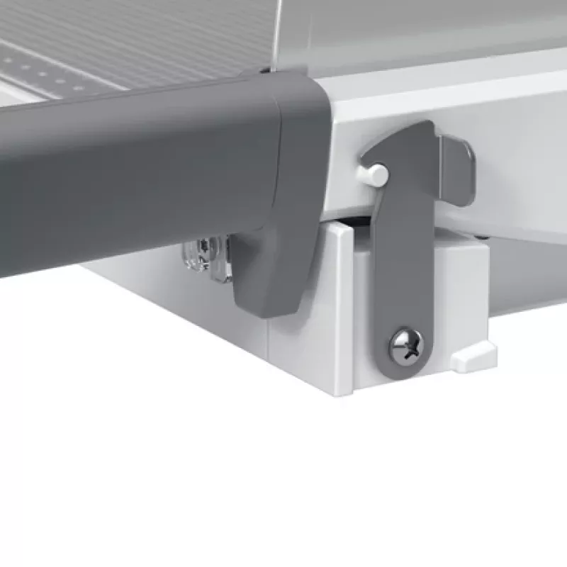 Leitz Precision Home Office papīra griezējs A3, 10 loksnes, manuāla skava, nerūsējošais tērauds