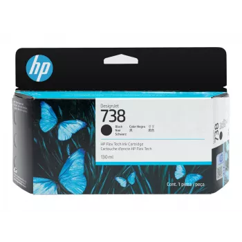 Tintes kasetne HP 498N4A 738 Melna, saderīga ar HP printeriem, nomaiņas melnā tinte