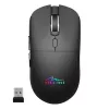 Bezvadu pele MEDIA-TECH MT1124 BT/RF Silent & Recharge — ambidekstrāla, 3200 DPI, Bluetooth + 2,4 GHz USB, 6 pogas, uzlādējama