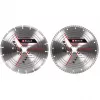 Dimanta griešanas disku komplekts leņķa slīpmašīnām EINHELL 230×22,23×1,8 mm, turbo mala, 2 gab.