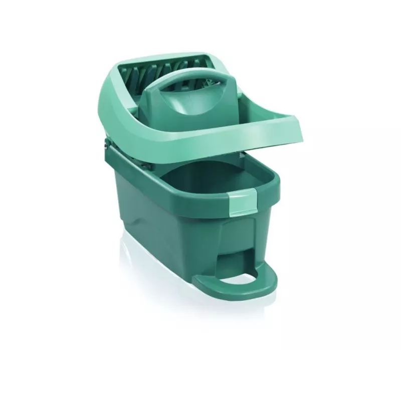 Leifheit grīdas mopu komplekts putekļu slaucīšanai Professional XL Green ar ratiņiem 55096