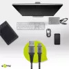 Goobay 49297 USB kabelis, melns