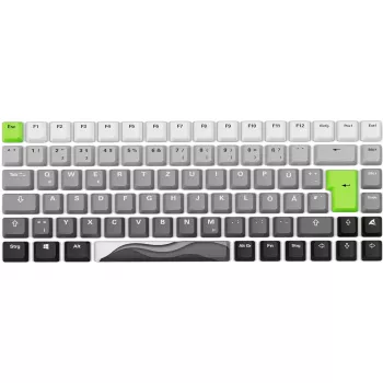 Sharkoon SKILLER SGK50 S3 Design Bundle D5 taustiņu kapeļu un peles paliktņa komplekts