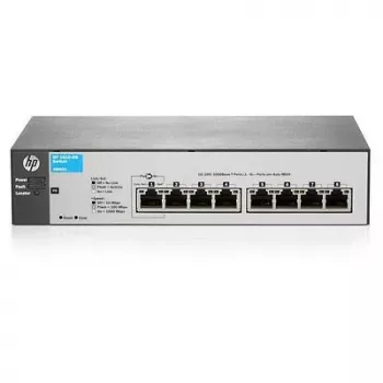 Slēdzis Hewlett Packard Enterprise 1810-8G — 8 porti Gigabit Ethernet nepārvaldāms