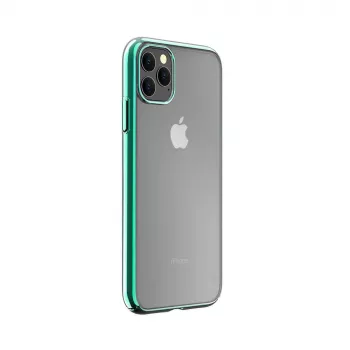 Cietais aizsargmaciņš Devia Glimmer sērija iPhone 11 Pro, zaļš, PC aizmugure