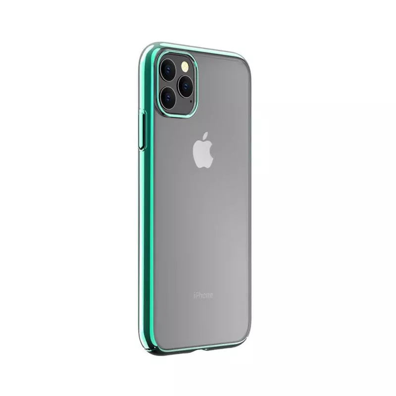 Cietais aizsargmaciņš Devia Glimmer sērija iPhone 11 Pro, zaļš, PC aizmugure