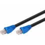 Microconnect B-UTP660SOUT tīkla kabelis 60 m Cat6 U/UTP melns āra lietošanai