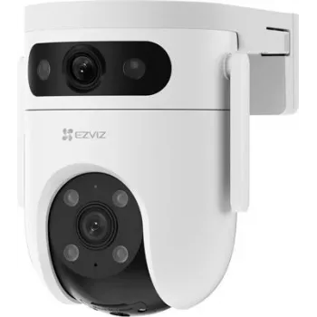IP drošības kamera EZVIZ H9c Dual 3K kupola, 2880×1620, āra, vadu un bezvadu, PoE/DC 12V, MicroSD līdz 512GB