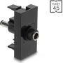 DELOCK Easy 45 moduļu strāvas adaptera spraudņu komplekts DC 5.5×2.1 mm un 5.5×2.5 mm