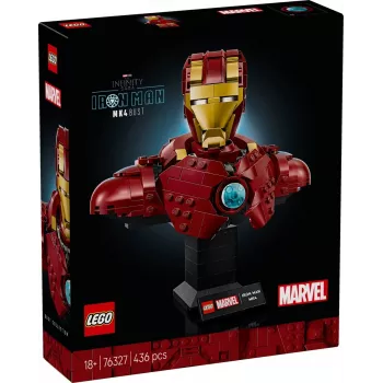 LEGO konstruktors Marvel Super Heroes Dzelzs vīrs MK4 3D modelis, 436 gab., 1 minifigūra, 18+