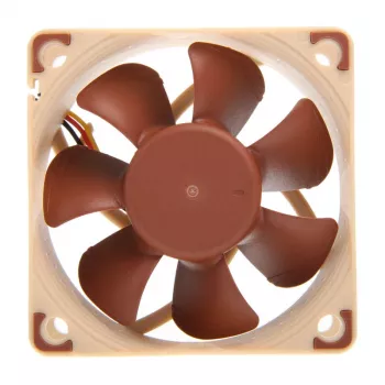 Datora korpusa ventilators Noctua NF-A6X25 FLX 60 mm, 12 V, 1600–3000 RPM, 29,2 m³/h, 0,61 mmH2O, SSO2 gultnis