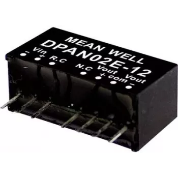 Strāvas adapteris MEAN WELL DPAN02C-15 2W 15V 36-75V