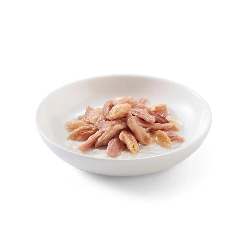 SCHESIR Tuncis ar lasi želejā - slapjā barība kaķiem - 6x50g