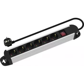 ROLINE Power Strip CEE7/7 6-way m.Switch - Strāvas sadalītājs (19.07.2612)