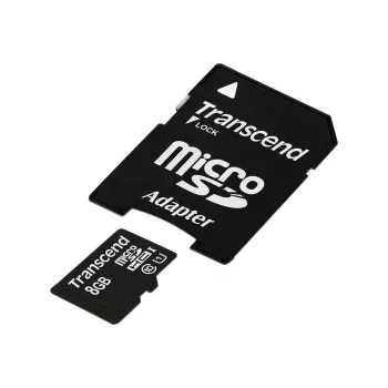 Transcend Premium microSDHC atmiņas karte ar SD adapteri